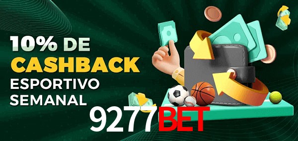 10% de bônus de cashback na 9277Bet