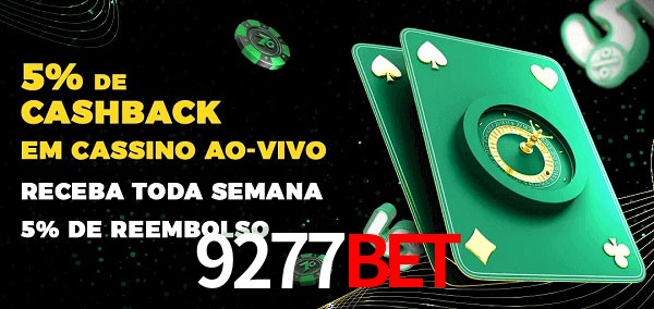 Promoções do cassino ao Vivo 9277Bet